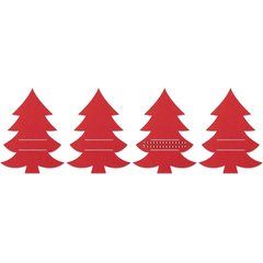 4 Porta Cubiertos Fieltro Árbol Navidad | STRAP 3