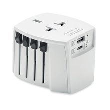 Adaptador de Viaje Universal Blanco