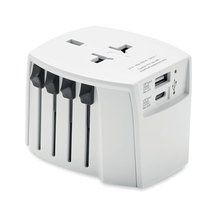 Adaptador de Viaje Universal Blanco