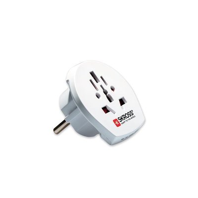 Adaptador enchufe universal de viaje para Europa