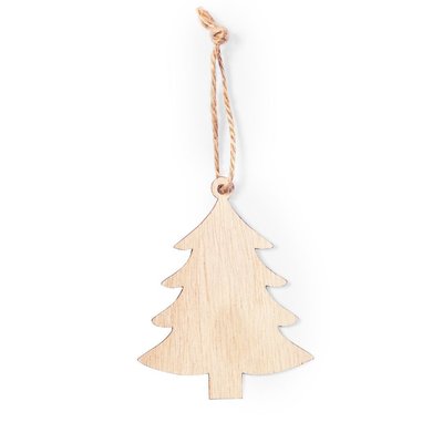 Adorno Árbol Navidad de madera