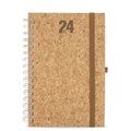 Agenda A5 Corcho con Espiral