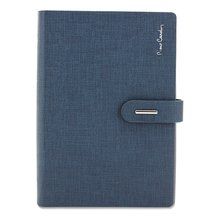 Agenda Día Página Multilingüe Azul