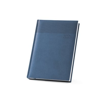 Agenda A5 con marcapáginas Azul