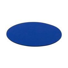 Alfombrilla Poliéster Circular Antideslizante Azul