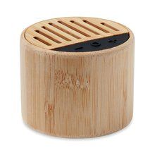 Altavoz LED Bambú 3W 4h Madera