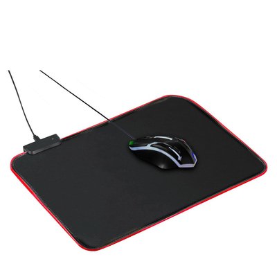 Alfombrilla gamer LED multicolor