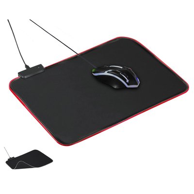 Alfombrilla gamer LED multicolor