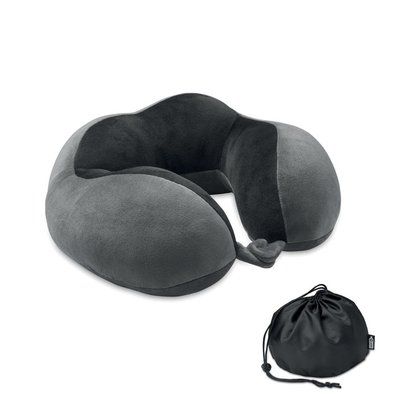 Almohada de espuma viaje Gris Piedra