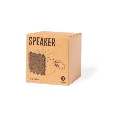 Altavoz Bluetooth bambú algodón 3W