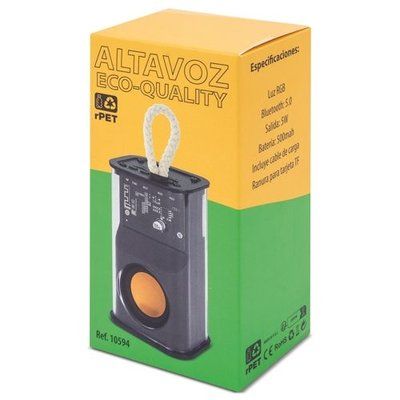 Altavoz Bluetooth Luz RGB y Potencia de Graves