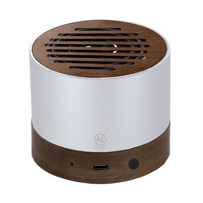 Altavoz Bluetooth con madera de nogal