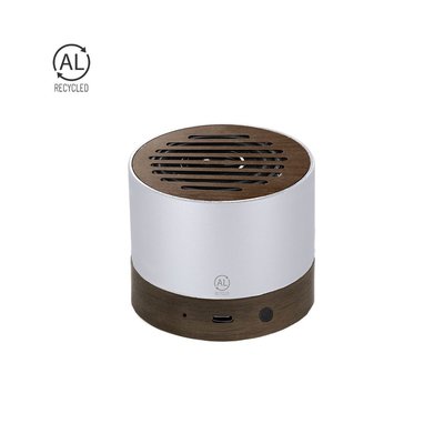 Altavoz Bluetooth con madera de nogal