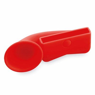 Altavoz Retro y Soporte Silicona Rojo