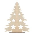 Árbol Navidad Madera DIY para Colorear