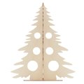 Árbol Navidad Madera DIY para Colorear