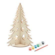 Árbol Navidad Madera DIY para Colorear Madera