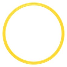 Aro plano de polipropileno Amarillo 30 cm