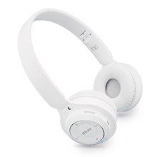 Auriculares Diadema BT 5.0 Plegables B/N Blanco