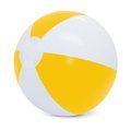 Balón de Playa Inflable 22cm Bicolor Amarillo