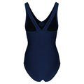 Bañador mujer resistente al cloro con protección UV Sporty Dark Navy XS