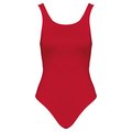 Bañador mujer tirantes anchos Rojo XS