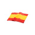 Bandera de España grande con cintas de ajuste