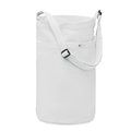 Bandolera Canvas 270g con Bolsillo Blanco