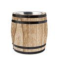 Barril con exterior de madera 3L