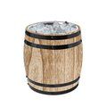 Barril con exterior de madera 3L