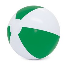 Balón de Playa Inflable 22cm Bicolor Verde