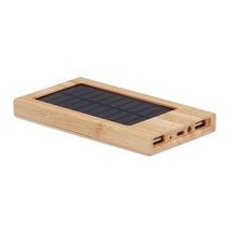 Bambú Power Bank Solar 4000 mAh Madera