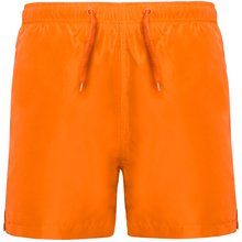 Bañador Ajustable con Bolsillos y Slip Interior NARANJA FLUOR 2XL