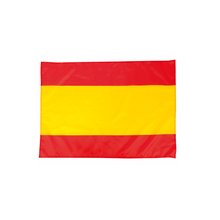 Bandera de España grande con cintas de ajuste ESP