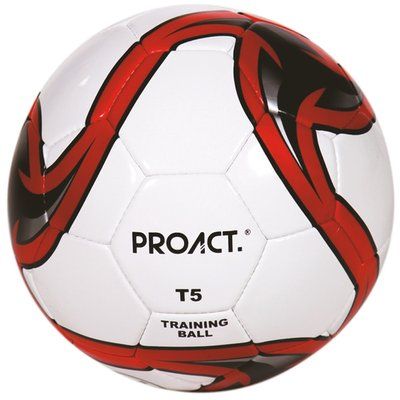 Balón de fútbol talla 5 White / Red / Black Taille 5