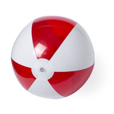 Balón Inflable Bicolor PVC Roj