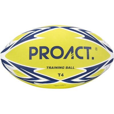 Balón de rugby Lime / Navy / White Taille 4