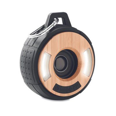 Bambú Altavoz 5.0 3W COB IPX4 2h