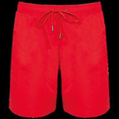 Bañador para hombre con bolsillos Red M