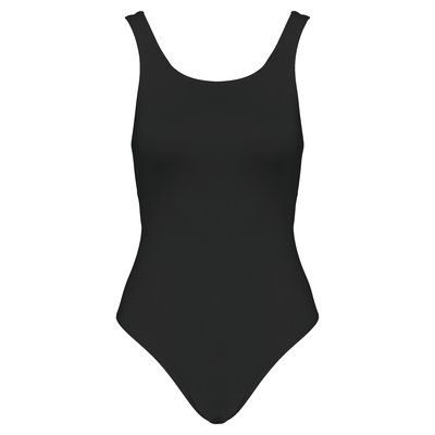 Bañador mujer tirantes anchos Black XXL