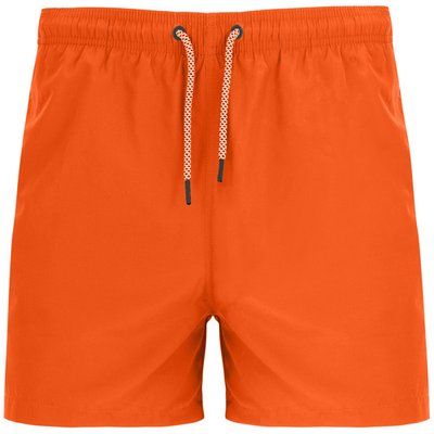 Bañador con Slip y Bolsillos NARANJA BERMELLON S