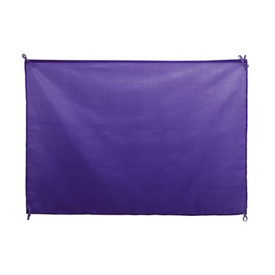 Bandera tamaño XL 100x70cm en suave poliéster publicitaria Morado