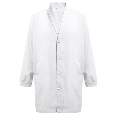 Bata de Trabajo Moderna Unisex Blanco 3XL