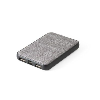 Batería portátil 5000 mAh rPET Gris