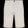 Bermuda chino algodón orgánico Ivory 44 FR