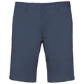 Bermuda chino hombre algodón Azul 38 FR