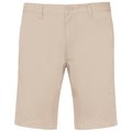 Bermuda chino hombre algodón Beige 48 FR