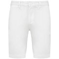 Bermuda chino hombre algodón Blanco 46 FR