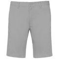 Bermuda chino hombre algodón Fine Grey 40 FR