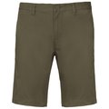 Bermuda chino hombre algodón Verde 42 FR